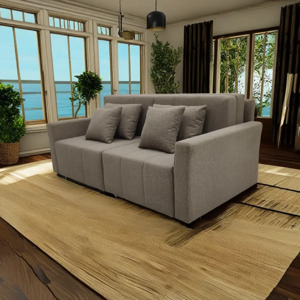 ספה סנייטה נפתחת עם יכולת הפרדה