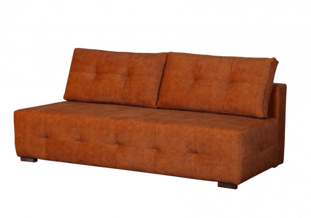 ספה חומה ללא משענת