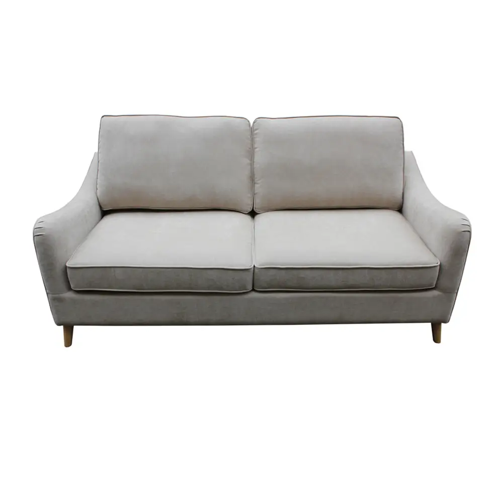 ספה נפתחת למיטה זוגית 140×190 עם מזרן ספוגים עבה דגם סליפר-קרם