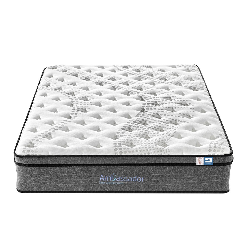 מזרן קפיצים מבודדים למיטת נוער 120×190 עם שכבת ויסקו ג'ל דגם ויסקו