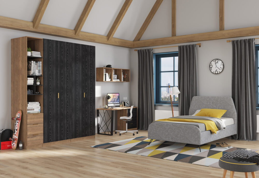 חדר ילדים קומפלט דגם מונטנה MONTANA