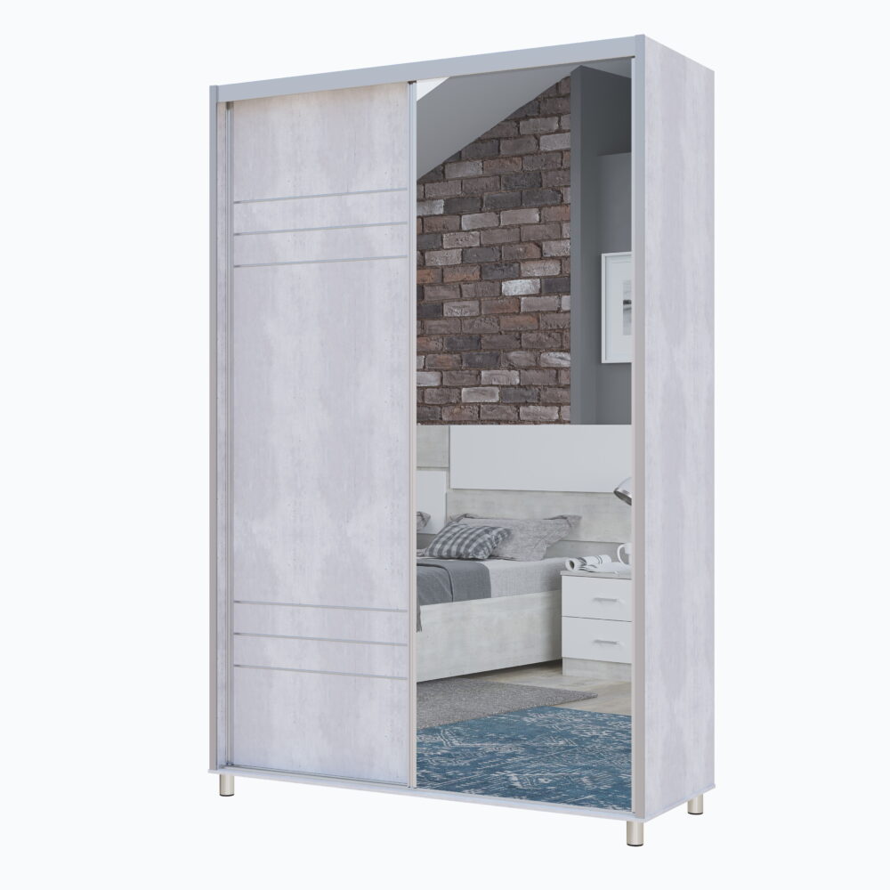 ארון הזזה 2 דלתות דגם - גינטון