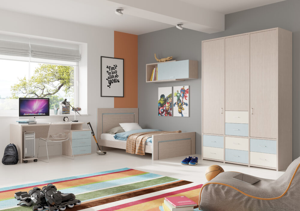 חדר ילדים קומפלט דגם - אנבל