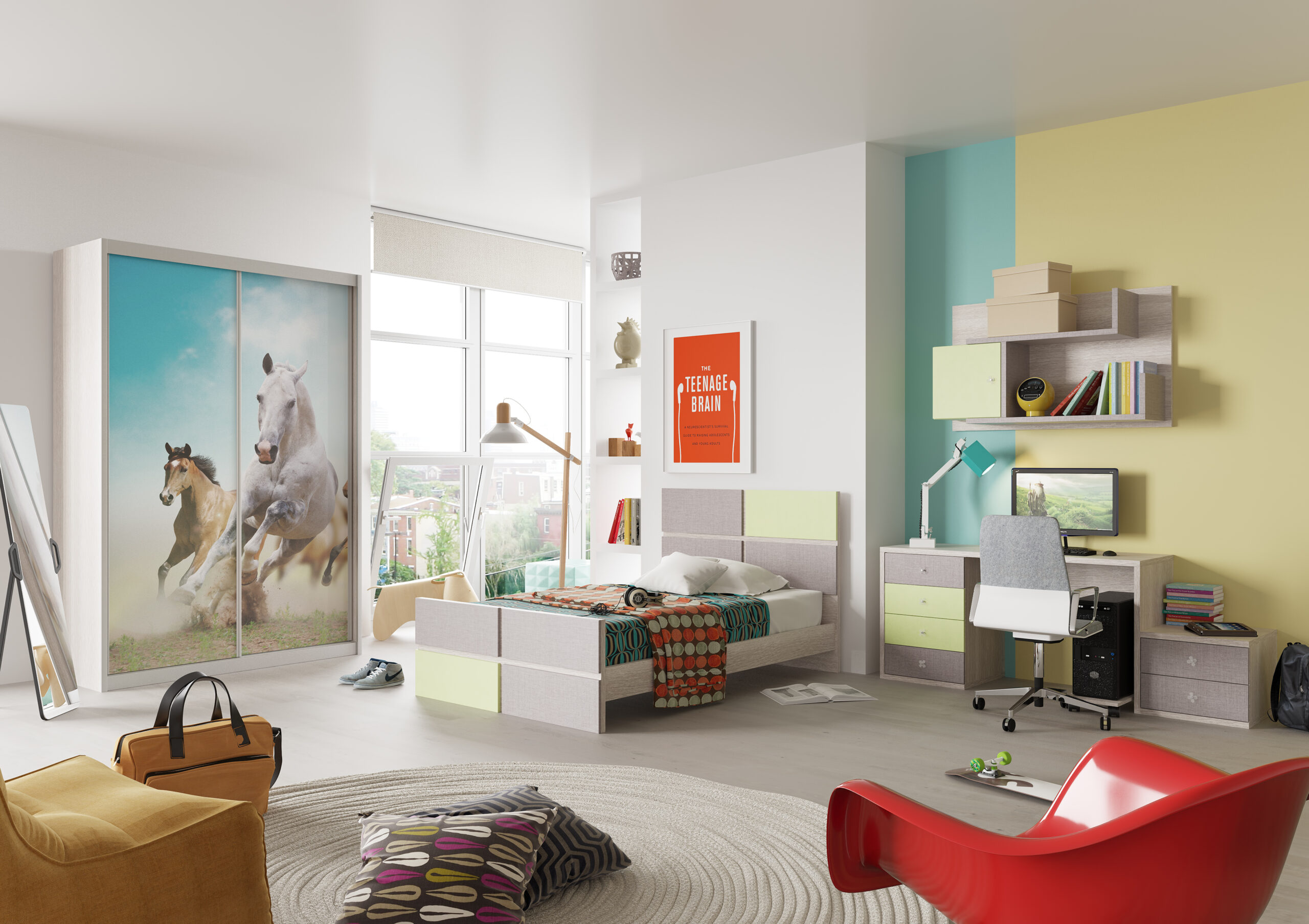 חדר ילדים קומפלט דגם - דורין