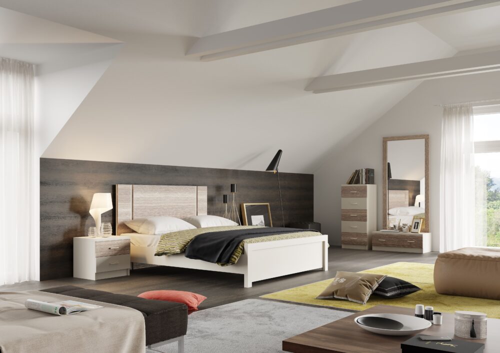 חדר שינה קומפלט דגם - קליפורניה