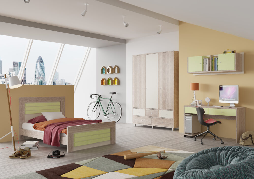 חדר ילדים קומפלט דגם - אליזבת