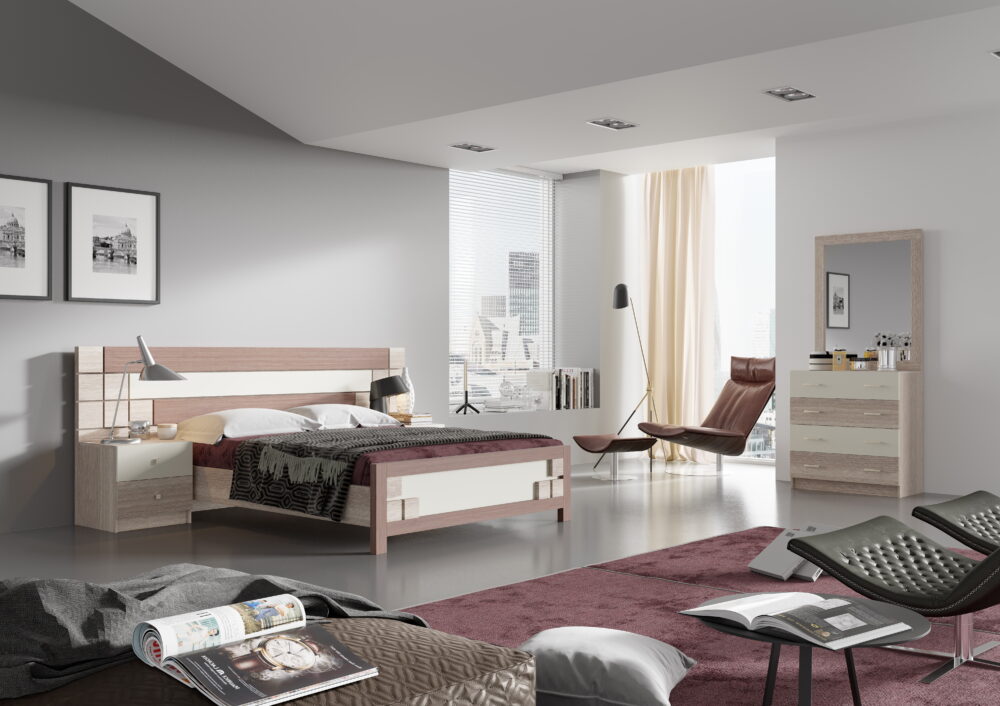 חדר שינה קומפלט דגם - רנואר