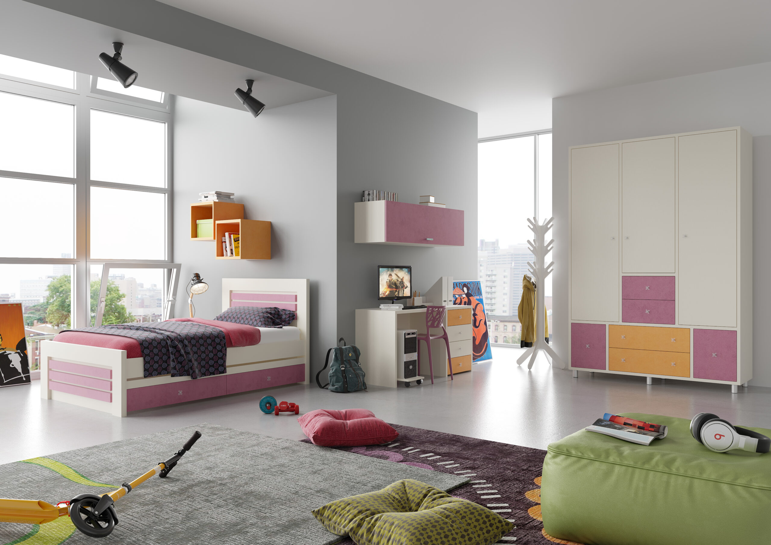 חדר ילדים קומפלט דגם - סופרבוי