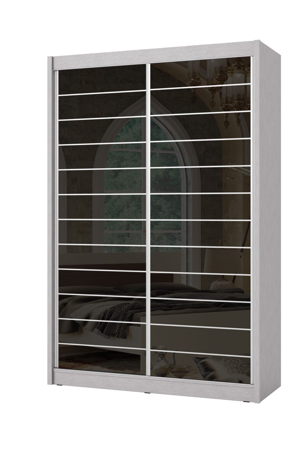 ארון הזזה 2 דלתות דגם - טוקיו