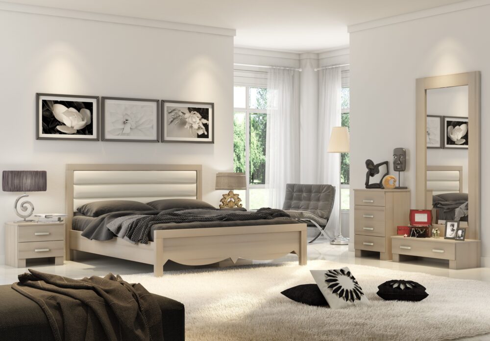 חדר שינה קומפלט דגם - בריסל