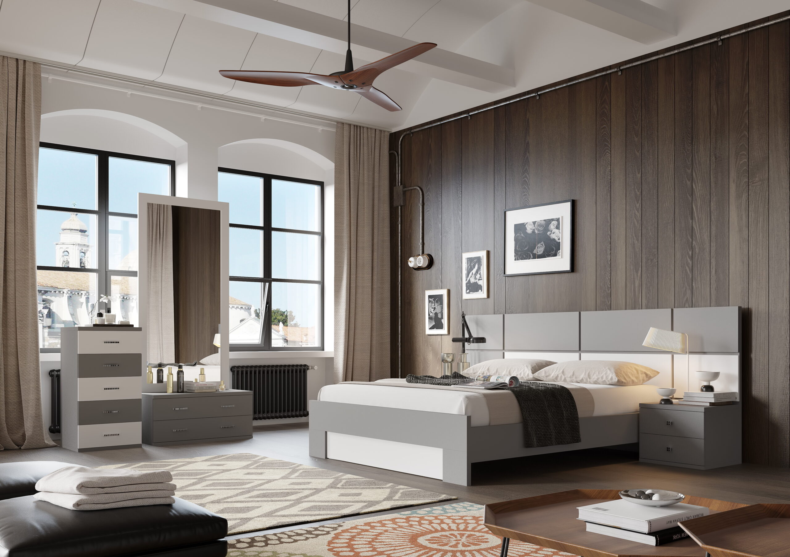 חדר שינה קומפלט דגם - טוליפ